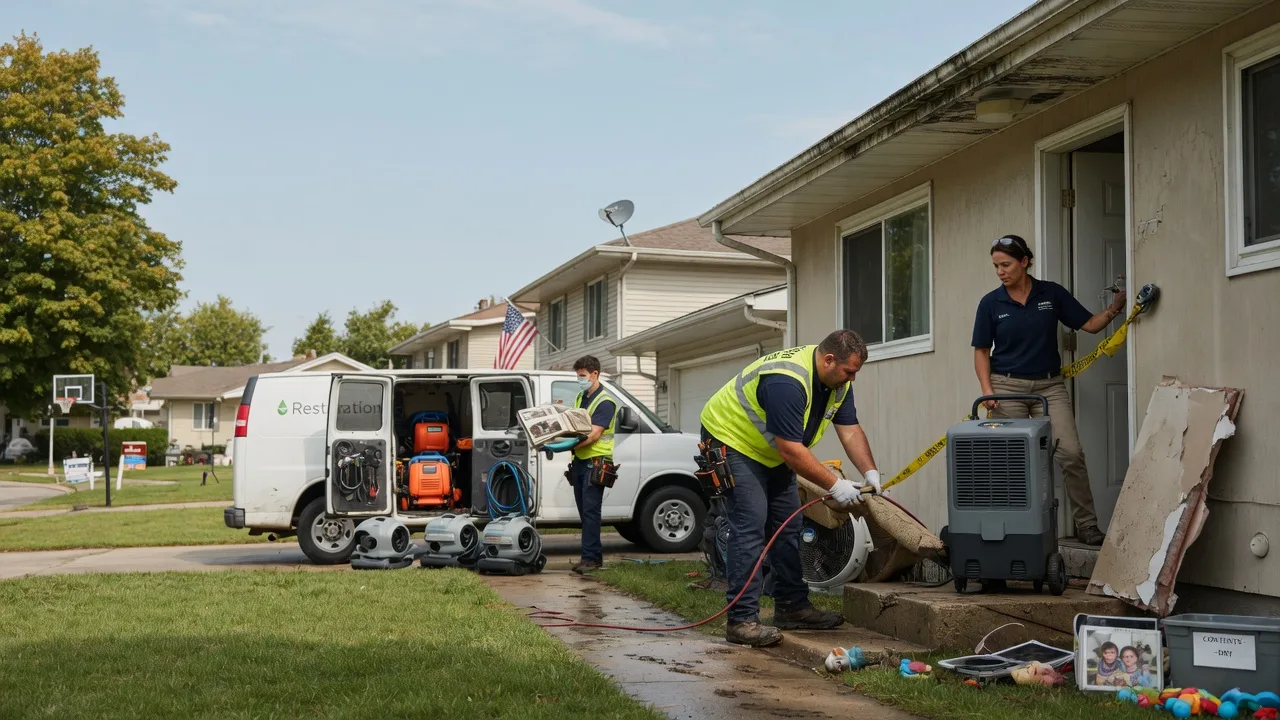 Water Damage Restoration in Brooklyn, IA near me